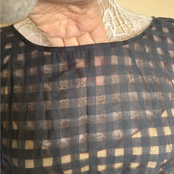 NWT Anthropologie Shoshanna Jaida Ruffled Mini Dress Black size 14 - Picture 8 of 12